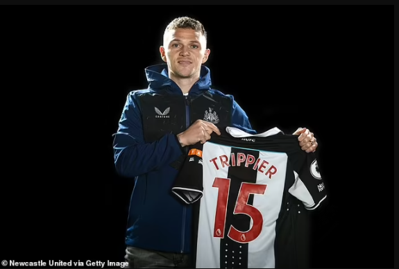 Newcastle confirm Kieran Trippier as first signing by their new mega-rich owners  (photos)
