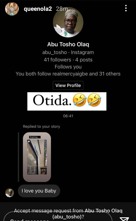 "I love you baby" - Man declares love for Alaafin of Oyo
