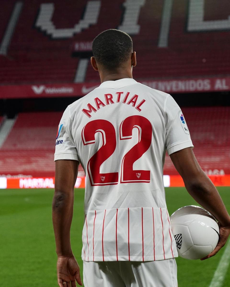 Anthony Martial finally secures Man United exit as he joins Sevilla on loan 