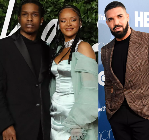 Drake unfollowed Rihanna and A$AP Rocky after pregnancy announcement