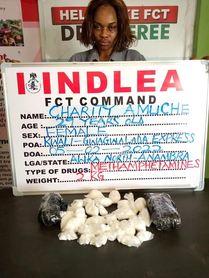 NDLEA arrests dismissed DPO, Female drup kingpin, others with hard substances  (photos)