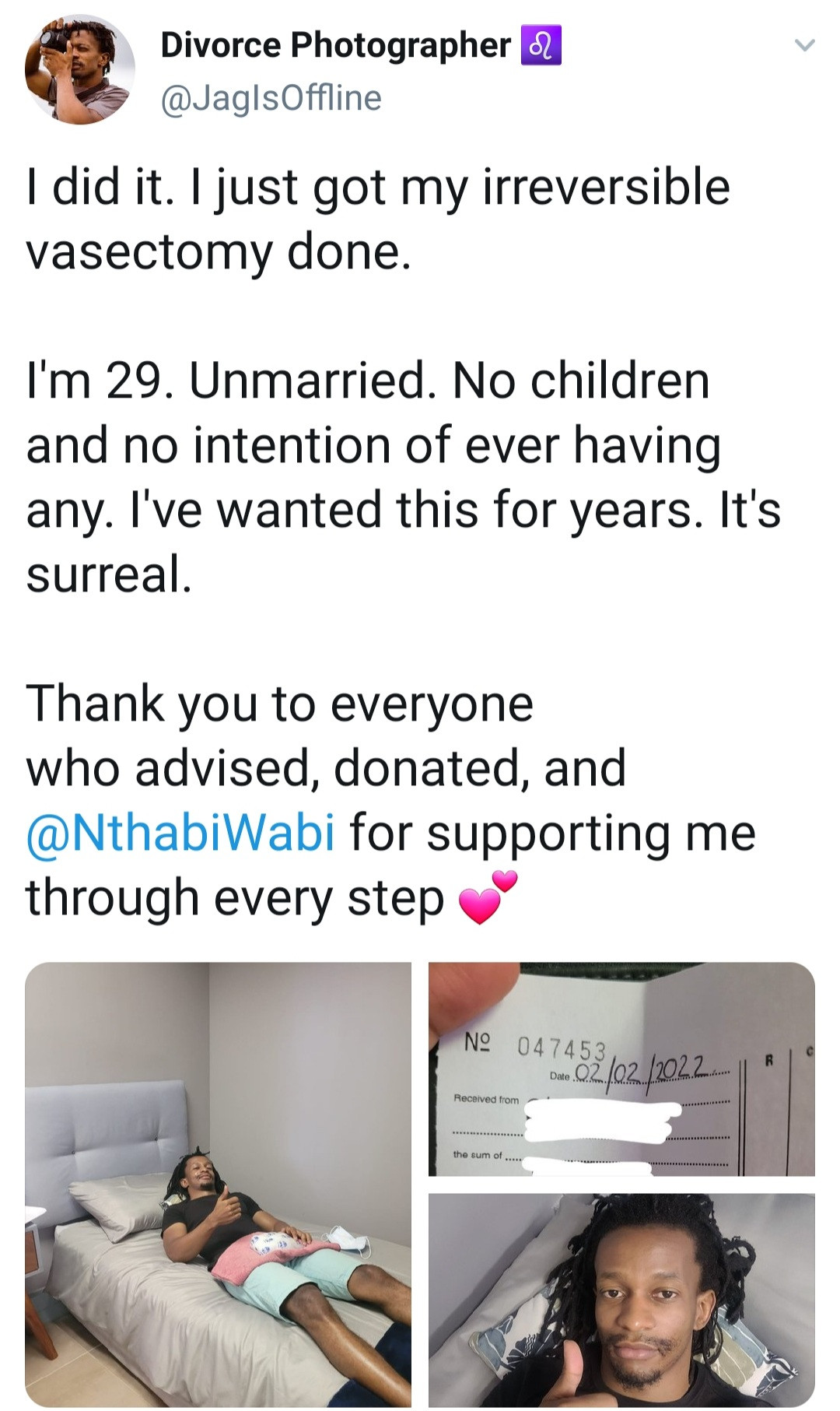 "I