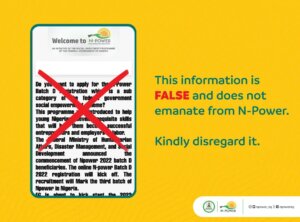 Npower Sends New Important Notice On Npower Batch D Registration
