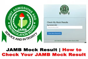 JAMB Mock Result Portal 2022