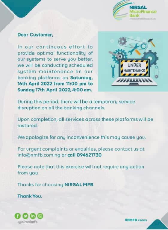 NMFB Sends New Important Notice To All Loan Beneficiaries – See Details