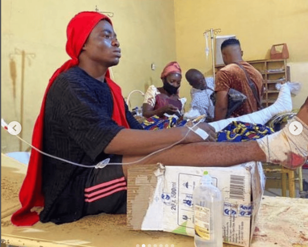 Ondo Massacre: See Heartbreaking Photos Of Victims Sleeping On Metal Over Scarcity Of Bed At Federal Medical Centre