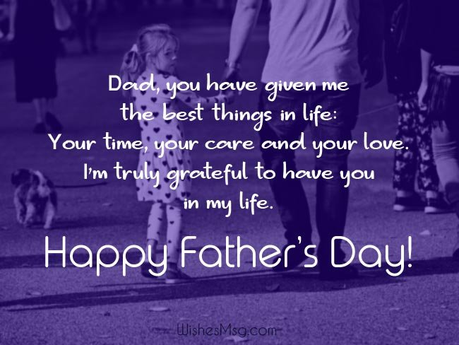 Father’s Day Wishes From Daughter