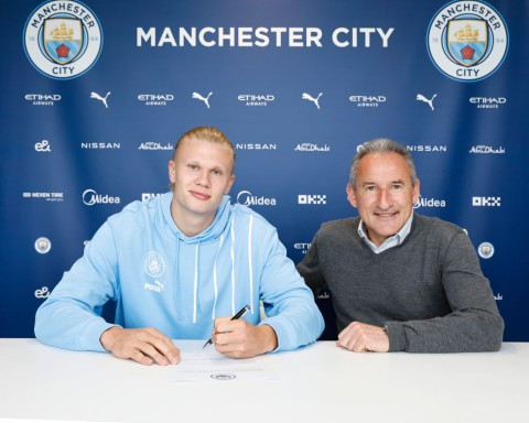 Official: Man City confirm new signing Erling Haaland in ?51m deal (photos)