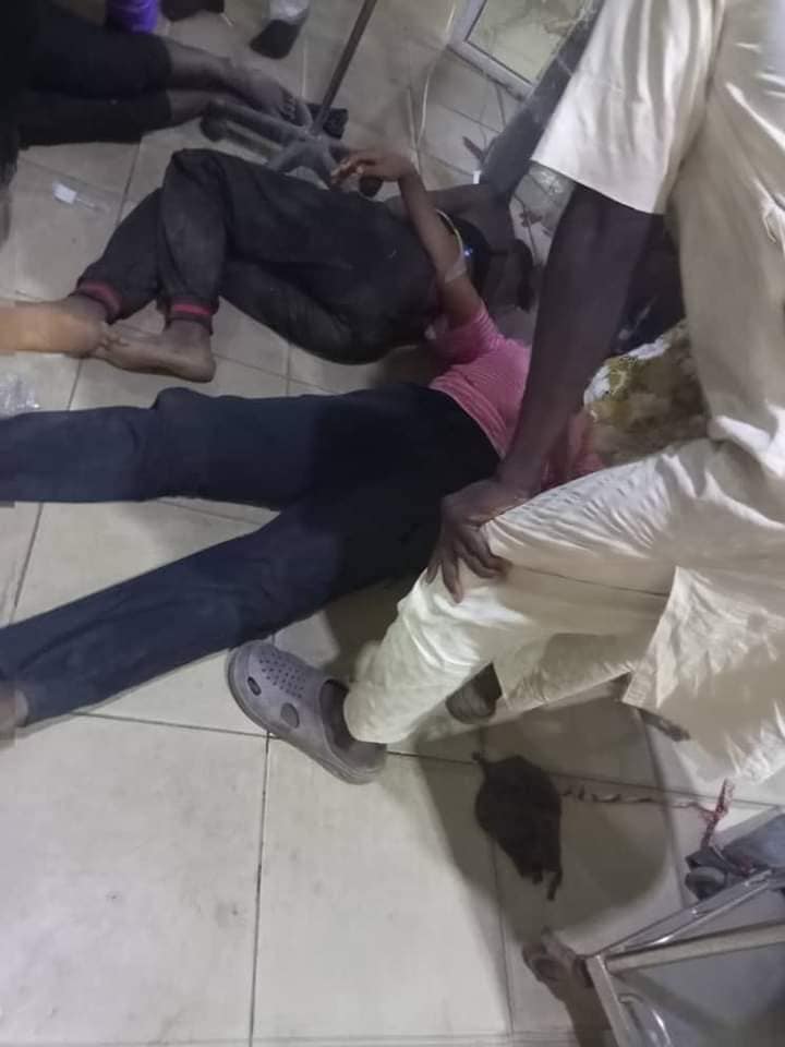 Two Nasarawa University Students Killed While Struggling For Government Palliative [Photos/Video]