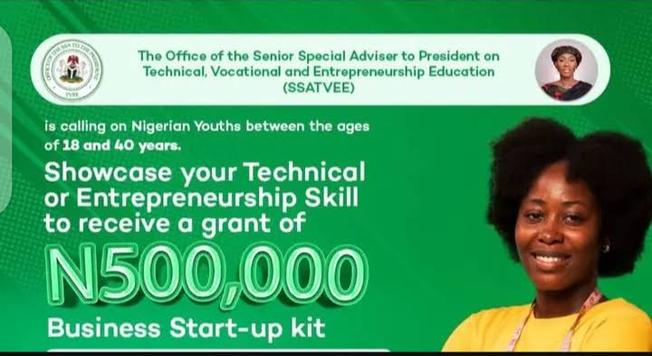 FG Opens Application For Nigerians To Apply For N500,000 Cash Grants