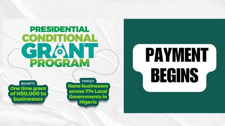 FG Begins Payment Of N50,000 To New Batch Of Presidential Conditional Grant Beneficiaries