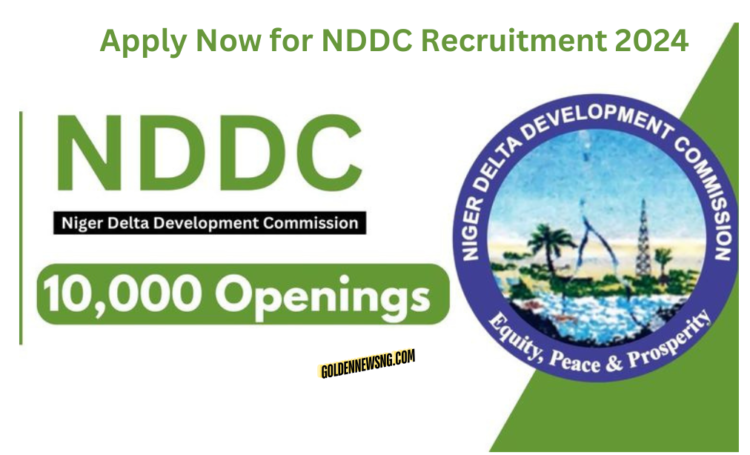 Apply Now for NDDC Recruitment 2024 - Youth Internship Recruitment Program (10,000 Openings)