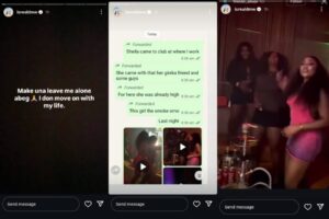 Israel DMW Responds to Viral Clip of Ex-Wife Sheila Courage Clubbing and Smoking