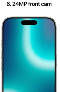 24 MP front camera