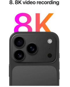 8K video recording