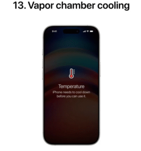Vapor-chamber cooling