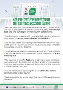 NCS Pretest 